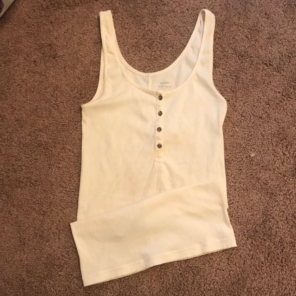 Cream Old Navy Tank top